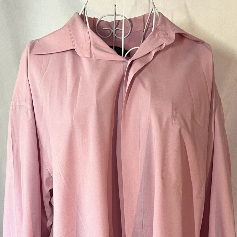J. Anthony Brown Collection Pink Button Down Long Sleeve
